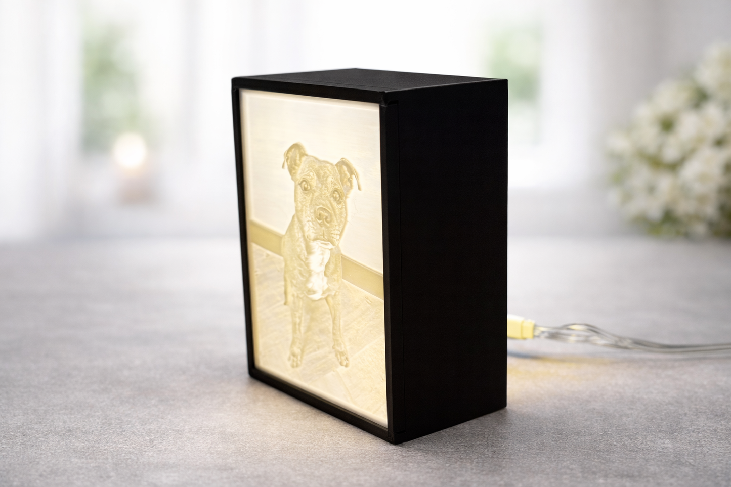 Lichtgevend portret