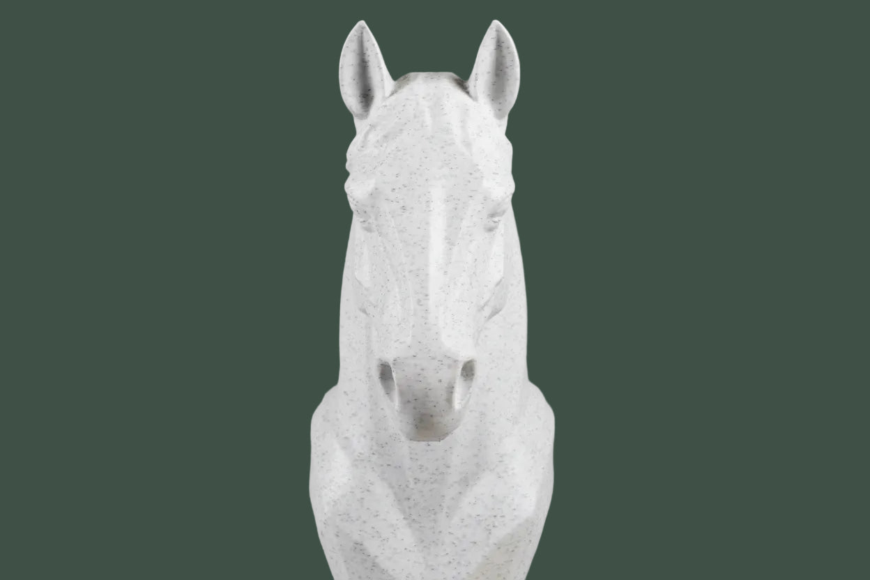 Elegante paardenbuste